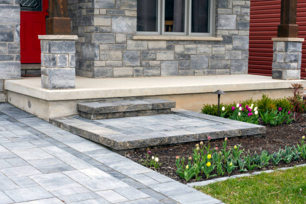 Cobblestone Driveway Pavers in Tainter Lake, WI